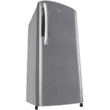 LG 201 L 3 Star | Direct Cool Single Door Refrigerator | Fast Ice Making | GL-B211HPZD | Shiny Steel