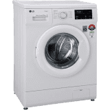 LG Front Load Washing Machine | Inverter Direct Drive | 6.5Kg  | White | FHM1065SDW