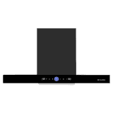 Faber Dazzle | Wall Mounted Chimney | Matte Black | BLDC FL HC BK 90
