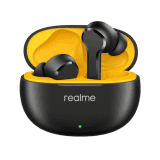realme Buds T110 | AI ENC | Bluetooth | Punk Black | RMA2306