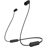 Sony Wireless In-Ear Headphones | WI-C200 | 15 Hours Battery Life | Black