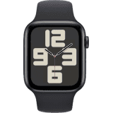 Apple Watch SE 2nd Gen | GPS + Cellular | 44 mm | Midnight Case & Midnight Sport Band | Midnight Strap | MRH83HN/A