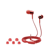 Sony MDR-EX155AP Wired in Ear Headphone with Mic | Red |