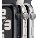 Apple Watch SE 2nd Gen | GPS + Cellular | 44 mm | Midnight Case & Midnight Sport Band | Midnight Strap | MRH83HN/A