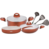 Nolta Ceramic Aluminium Nonstick Cookware Set 8-Pieces