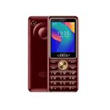 Carvaan Saregama M21 Keypad Mobile Phone - 1500 Pre-Loaded Hindi Songs | 2.4 Inch Screen 2500 mAh Batter | Rear VGA Camera | Metallic Red