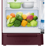 SAMSUNG 189 L Frost Free Single Door 4 Star Refrigerator  | Hydrangea Plum |  RR21C2F24HT/HL