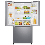 Samsung 579 L Inverter Frost-Free French Door Refrigerator | RF57A5232SL/TL, | Ez Clean Steel | Convertible) | Real Stainless | Convertible | Silver