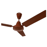 Crompton energion HS Ceiling Fan | 1200mm | BLDC Motor with Remote | 3 Blade | Brown