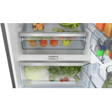 BOSCH  | Series 4 334 Litres 3 Star Frost Free Double Door Convertible Refrigerator with Temperature Display | CTC35S032I | Sparkly Steel |