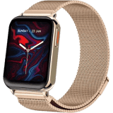 Fire-Boltt King Luxury Stainless Steel | Bluetooth Calling Smartwatch | 1.78'' | Gold Strap