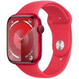 Apple Watch Series 9 | GPS + Cellular 45mm | RED Case & RED Sport Band
