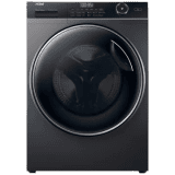 Haier | HW90-DM14959CS8U1|  9 kg | Fully Automatic Front Load Washing Machine |Dark Jade Silver