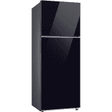 Samsung 465 L | Bespoke Optimal Fresh+ Digital Inverter  Frost Free Double Door WiFi Embedded Refrigerator | RT51CB662A22TL | Clean Black Glass
