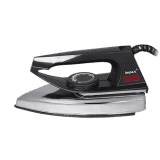 Impex | Dry Iron Box | 750 W  | Temparature adjustments | Shock Proof | Black