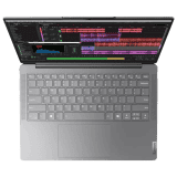 Lenovo Yoga Slim 7 Thin and Light Laptop | AI PC Intel | Core Ultra 7 | 155H | 32 GB | 1 TB SSD | Luna Grey | 83CV002DIN