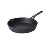 Meyer Fry Pan Pre-Seasoned Cast Iron Skillet | 24 cm | Black