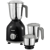 Philips Mixer Grinder | HL7756 |750 Watt | 3 Stainless Steel Multipurpose Jars with 3 Speed Control  | Black