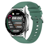 Fire-Boltt Smartwatch Brand Talk 2 Bluetooth Calling Smartwatch | Silver Green