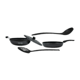 Tento | 4 -Piece | Non-Stick Cookware Set | Black