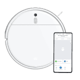 MI Xiaomi Robot Vacuum-Mop 2i 2200 Pa Powerful Suction 450 mL | Electronically Controlled  | 270 mL Water Tank  | remotely via app Alexa GA Enabled | White