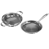 IMPEX | Serene | Triply |  2Pcs set | stainless steel Honeycomp Induction Bottom Cookware Set