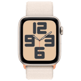 APPLE | SE 2ND GEN | 44MM | GPS | STARLIGHT ALUMINIUM | MRE63HN/A | STARLIGHT SPORT LOOP | WATCH