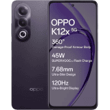 OPPO K12x 5G | 45W | 6 GB RAM | 128GB  |  Midnight Violet
