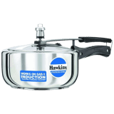 Hawkins Wide 3 L Inner Lid Induction Bottom Pressure Cooker | Stainless Steel | Silver | HSS3W