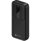 Portronics Power Bank | 20000 mAh | 22.5 W | Lithium Polymer | Black