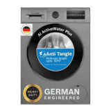 BOSCH Fully Automatic Front Load Washing Machine with In-built Heater | 8 Kg | WAJ2846PIN | Grey