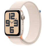 APPLE | SE 2ND GEN | 44MM | GPS | STARLIGHT ALUMINIUM | MRE63HN/A | STARLIGHT SPORT LOOP | WATCH