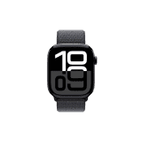 Apple Watch Series 10 | GPS | 46mm | Jet Black Aluminium with Ink Sport Loop | Ink Strap