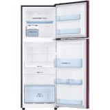 SAMSUNG Frost Free Double Door Refrigerator | 2 Star | 236 L |  RT28C3732HT/HL | Hydrangea Plum