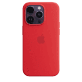 Apple iPhone 14 Pro Silicone Case with MagSafe | Red