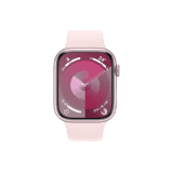 APPLE WATCH SERIES 9 41MM |  M/L SIZE | GPS PINK ALUMINIUM LIGHT PINK SPORT BAND