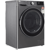 LG Washing Machine | FHP1208Z9B | 8 kg | Fully Automatic Front Load with In-built Heater | Black