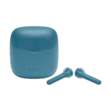 JBL T220 TWS Truly Wireless Bluetooth in Ear Headphone with Mic | Blue