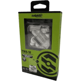 Salpido S06 Ear Waves Buds | Mic True Wireless | Translucent Design | 13mm Driver Bluetooth | Black