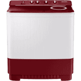 SAMSUNG 11.5 Kg Semi Automatic Top Load |  WT11A4600RR/TL | Grey, Red