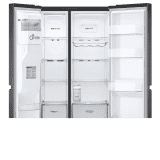 LG 674 Litres Frost Free Inverter | Side-by-Side Refrigerator | DoorCooling |  GC-L257SL4L.APZQEB | Shiny Steel
