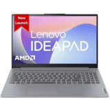 Lenovo IdeaPad Slim 3 Laptop | 82XQ008DIN | 8GB/512GB SSD/Windows 11/AMD Ryzen 3 7320U/Office 2021/Alexa Built-in | Arctic Grey