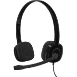 Logitech H-151 | On the Ear | Wired Headset  | Black