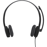 Logitech H-151 | On the Ear | Wired Headset  | Black