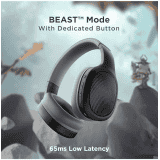 boAt Rockerz 460 Headset | 30 Hours Playback | Beast Mode | ENx Technology | Active Black