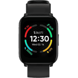 realme TechLife Watch S100 Smartwatch | 1.69 inch HD Display | Black Strap