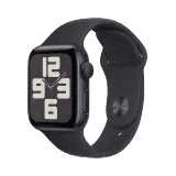 Apple Watch SE | GPS + Cellular 40mm Midnight Case & Midnight Sport Band | Midnight Strap