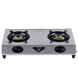 Butterfly Ace Stainless Steel Manual Gas Stove | 2 Burners