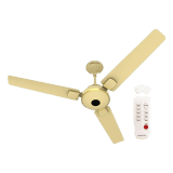 Bajaj Energon 1200Mm Bldc Ceiling Fan|5 Stars Starrated Energyefficient Ceiling Fans For Home | Golden Ivory