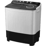 Samsung 7.5 5 Star Semi-Automatic Top Load Washing Machine | WT75B3200GG/TL | Black GRAY |